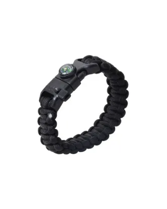 Nurgaz Magnezyumlu Paracord Siyah / NG PİB-S  