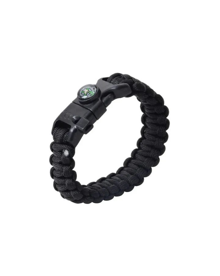 Nurgaz Magnezyumlu Paracord Siyah / NG PİB-S  