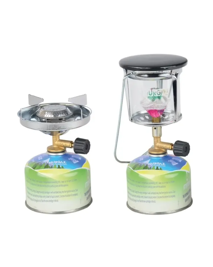 Nurgaz Troya Ocak + Lamba Set + 2 Adet 230 gr Kartuşuyla Birlikte  
