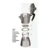  Bialetti Moka Pot Express 1 Cup 1 Cup Cup
