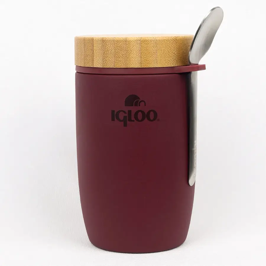 Igloo Bamboo Yemek Termosu 500ml Bordo