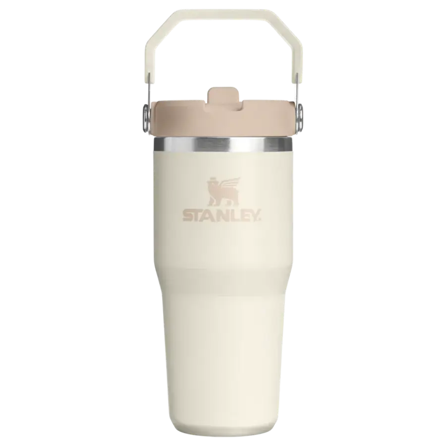 Stanley 0.41L IceFlow Flip Straw Tumbler - Pipetli Termos Bardak Cream