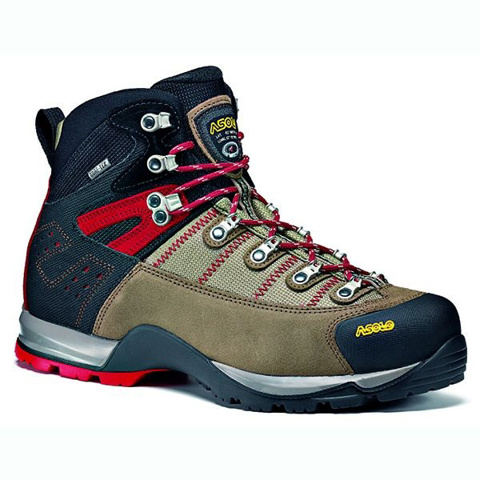 Asolo Fugitive Gore-Tex Erkek Trekking Botu - Bej/Kırmızı için detaylar