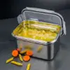 Lurch 1.0L Safety Sızdırmaz Çelik Saklama Kabı