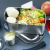 Lurch 1.2L Salad Box Bölmeli Çelik Salata Kabı