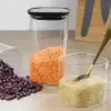Lurch 0.6L Borosilikat Cam Saklama Kabı - Çelik Kapaklı