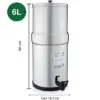 British Berkefeld 6L Portatif Su Arıtma Cihazı - 2 Ultra Sterasyl Filtre