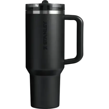 Stanley 1.18L Quencher ProTour Flip Straw Tumbler Pipetli Termos Bardak Black 2.0