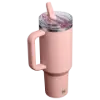Stanley 1.18L Quencher ProTour Flip Straw Tumbler Pipetli Termos Bardak Peach Rose