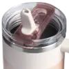 Stanley 1.18L Quencher ProTour Flip Straw Tumbler Pipetli Termos Bardak Rose Quartz Fade