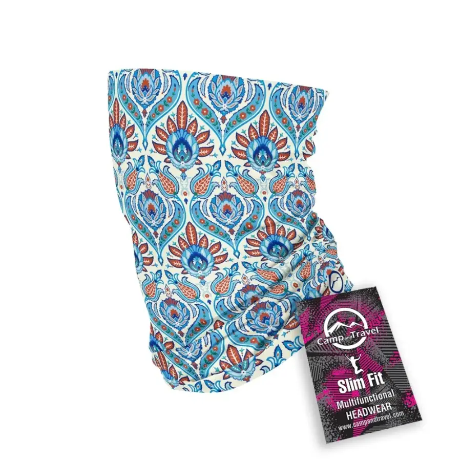 Slim-Fit Ottoman Tiles Bandana resmi