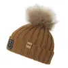 Helly Hansen Limelight Beanie - Ponponlu Kahverengi Bere resmi