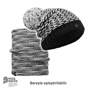 Kirvy Black - Knitted Neckwarmer Comfort Buff için detaylar