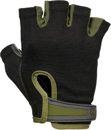 Harbinger Mens Power Gloves - Green resmi