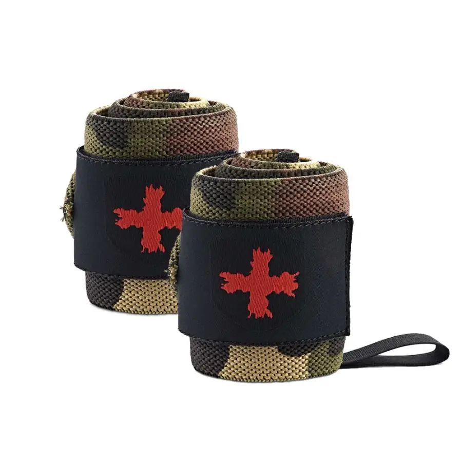 Harbinger Camo Wrist Wraps® - Kamuflaj Desenli Bileklik resmi