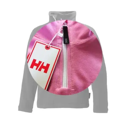 Helly Hansen Junior Rider Micro Polar - Pink resmi