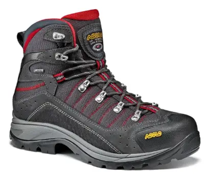 Asolo Drifter Gore Tex Erkek Trekking Botu - Siyah/Kırmızı resmi