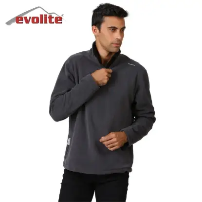 Evolite Fuga Bay Mikro Polar Sweater - Gri resmi
