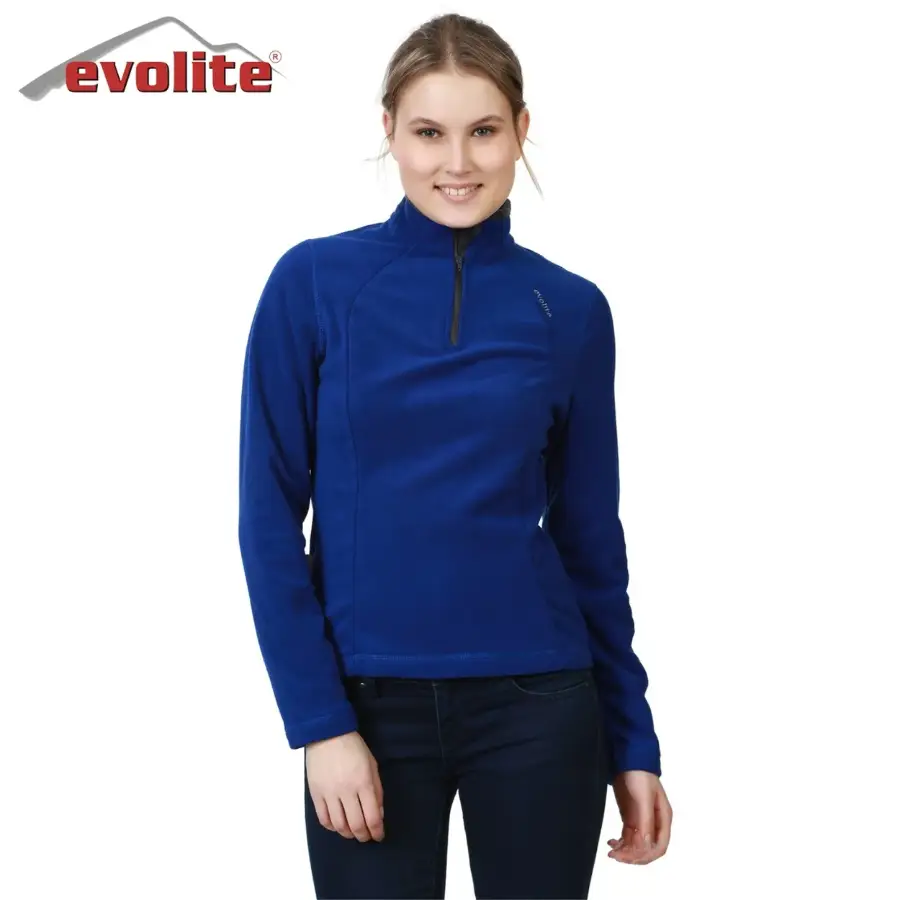 Evolite Fuga Bayan Mikro Polar Sweater - Mavi resmi