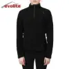 Evolite Fuga Bayan Mikro Polar Sweater - Siyah resmi