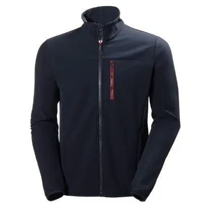 Helly Hansen Crew Softshell Jacket Navy - Lacivert Erkek Ceket resmi