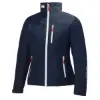 Helly Hansen W Crew Midlayer Jacket Navy - Lacivert Kadın Ceket resmi