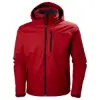 Helly Hansen Crew Hooded Midlayer Jacket Red - Erkek Kapüşonlu Ceket resmi