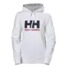 Helly Hansen W Logo Hoodie - White resmi