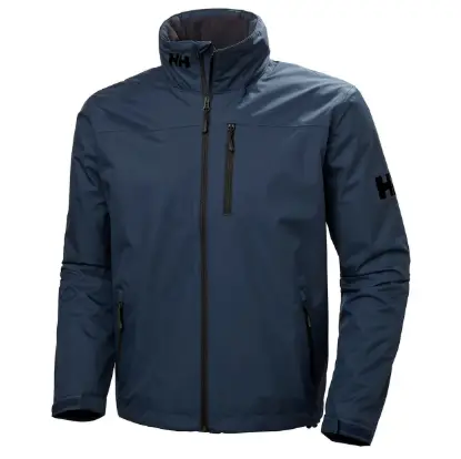 Helly Hansen Crew Hooded Midlayer Jacket North Sea Blue - Erkek Kapüşonlu Ceket resmi