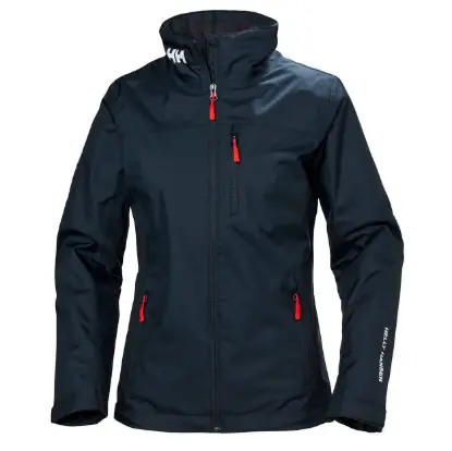 Helly Hansen W Crew Midlayer Jacket Navy - Lacivert Kadın Ceket resmi