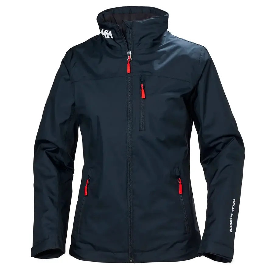 Helly Hansen W Crew Midlayer Jacket Navy - Lacivert Kadın Ceket resmi