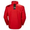 Helly Hansen Crew Hooded Midlayer Jacket Red Alert - Kırmızı Erkek Kapüşonlu Ceket resmi