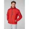 Helly Hansen Crew Hooded Midlayer Jacket Red Alert - Kırmızı Erkek Kapüşonlu Ceket resmi