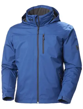 Helly Hansen Crew Hooded Midlayer Jacket Deep Fjord - Erkek Kapüşonlu Ceket resmi