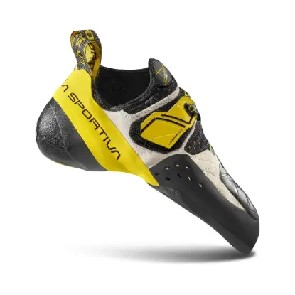 La Sportiva Solution Erkek Tırmanış Ayakkabısı - White/Yellow