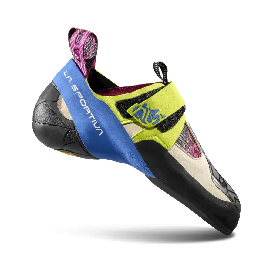 La Sportiva Skwama Kadın Tırmanış Ayakkabısı - Apple Green/Cobalt Blue