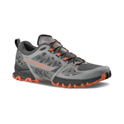 La Sportiva Bushido III GTX Erkek Patika Koşu Ayakkabısı - Black/Flame