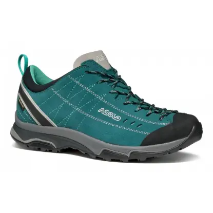 Asolo Nucleon GV Kadın Trekking Ayakkabısı - Petroleum/Aqua Green