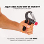 Iron Gym Hand Grip Adjustable 10-40kg - IG00100 için detaylar