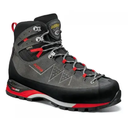 Asolo Traverse GV Erkek Trekking Botu - Graphite/Red