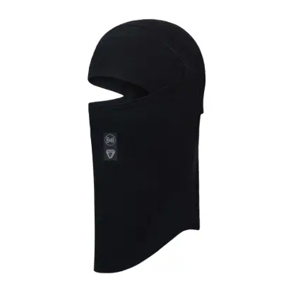Solid Black - Thermonet® Hinged Balaklava Buff®