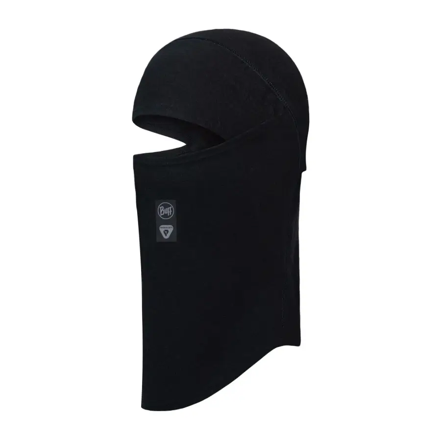 Solid Black - Thermonet® Hinged Balaklava Buff®
