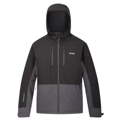 Regatta Highton Stretch Padded III Erkek Mont - Siyah