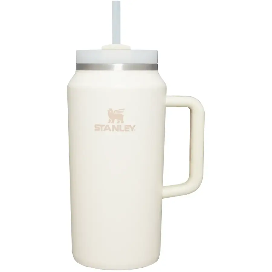 Stanley 1.9L Quencher H2.O FlowState Tumbler Pipetli Termos Bardak Cream - Krem
