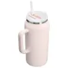 Stanley 1.9L Quencher H2.O FlowState Tumbler Pipetli Termos Bardak Rose Quartz - Toz Pembe