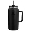Stanley 1.9L Quencher H2.O FlowState Tumbler Pipetli Termos Bardak Black 2.0 - Siyah