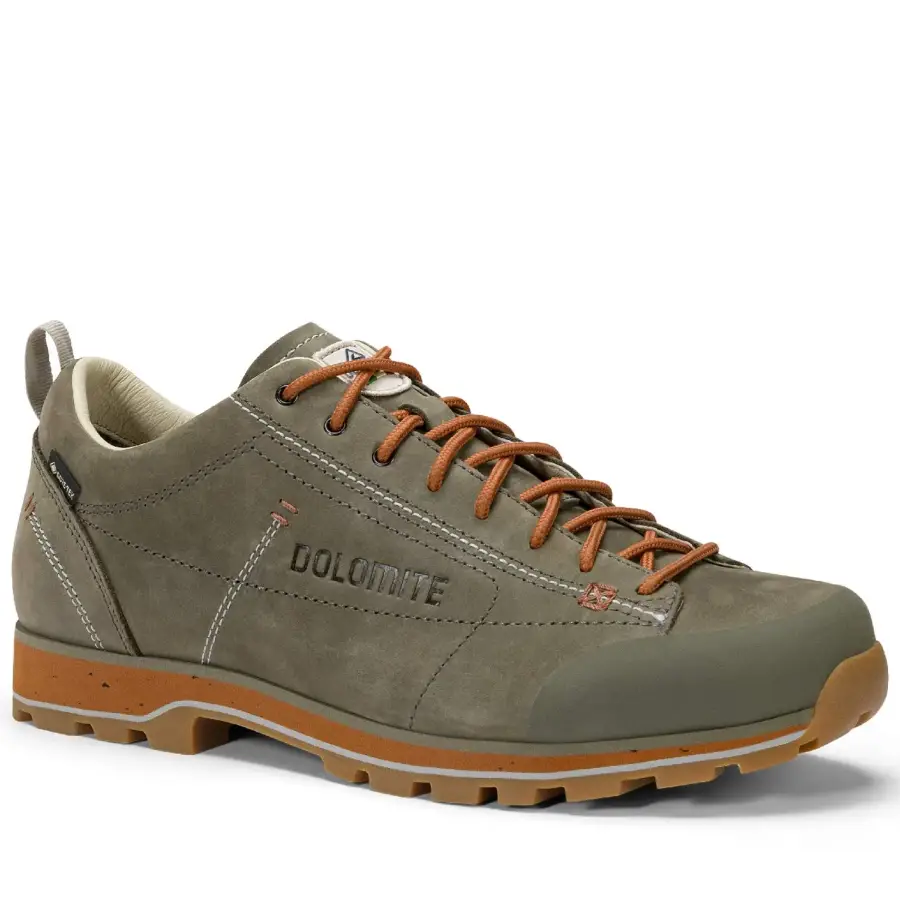 Dolomite Cinquantaquattro Low FG Evo GTX Erkek Günlük Ayakkabı - Yeşil/Turuncu