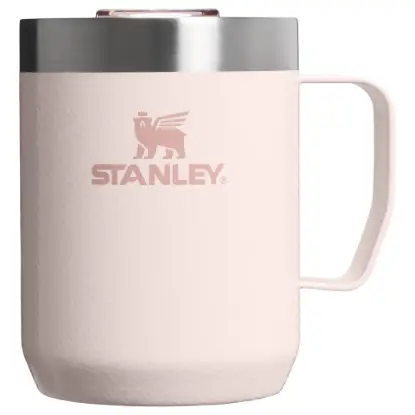 Stanley 0.23L Everyday Camp Mug - Kapaklı Termos Kupa Hammertone Rose Quartz
