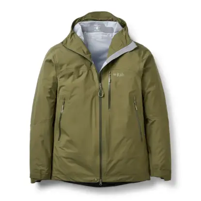 Rab Firewall Mountain Erkek Su Geçirmez Ceket - Olive