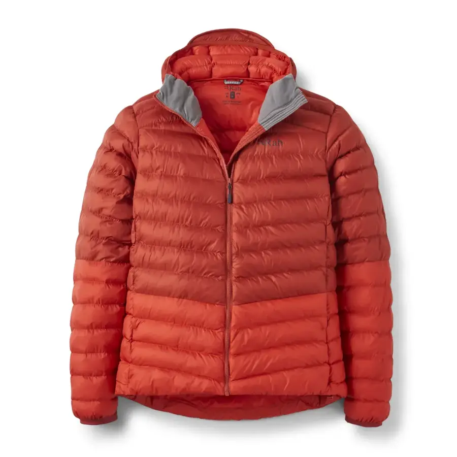 Rab Cirrus Alpine Erkek Sentetik Dolgulu Mont - Tuscan Red/Dark Horizon